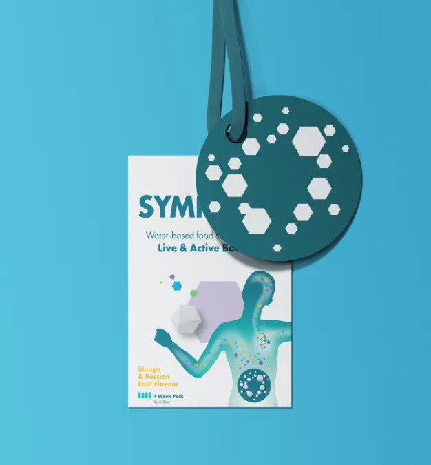 Symprove packaging label